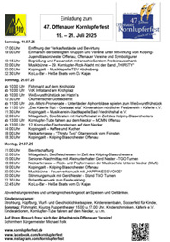 Festprogramm 2025