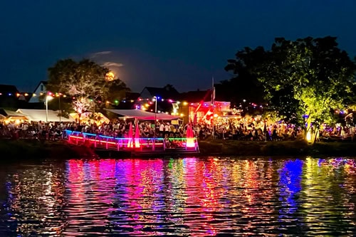 Foto: Kornlupferfest Offenau Neckarterrasse