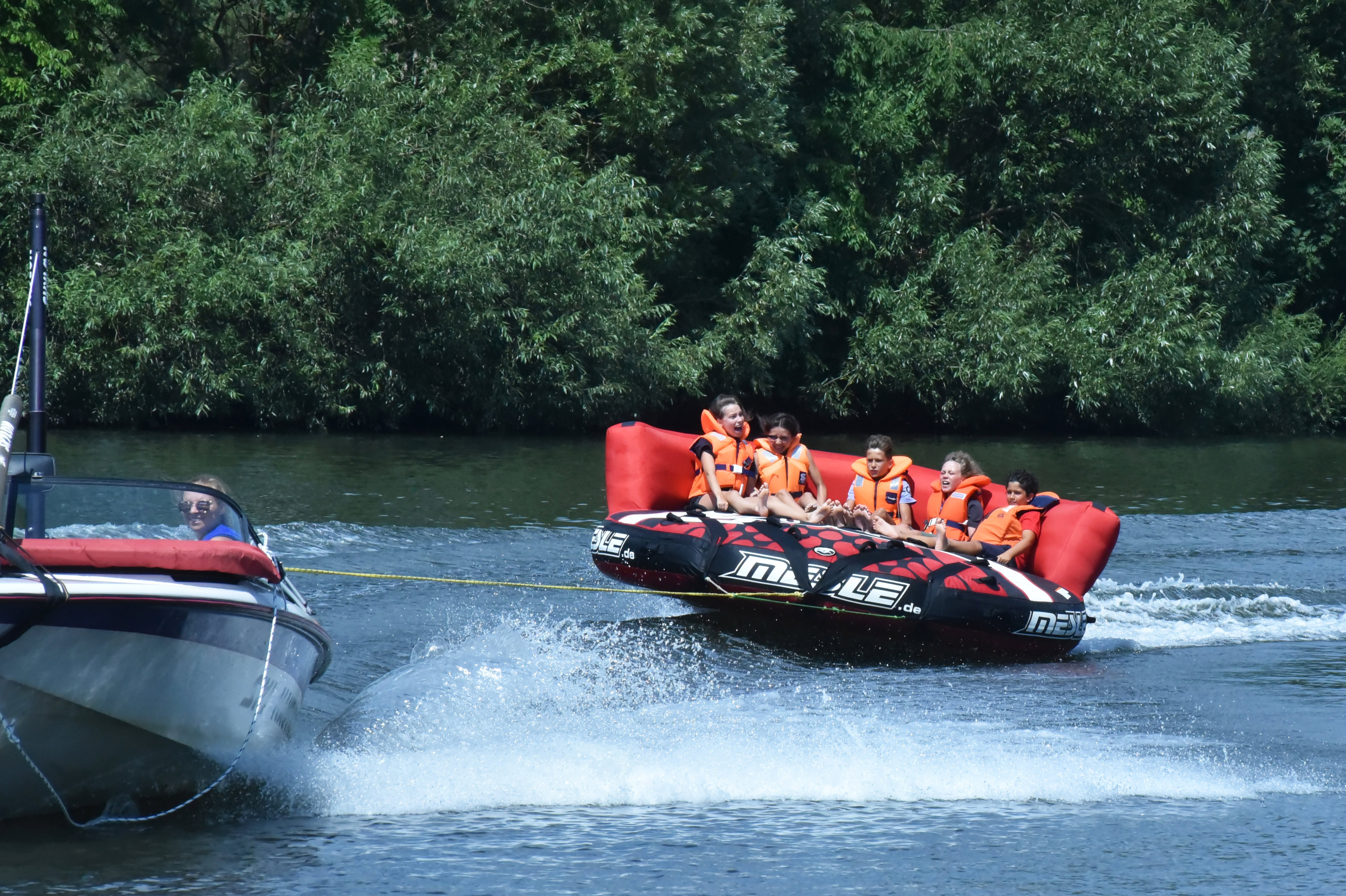 Foto: Kornlupferfest Offenau Tube Neckar