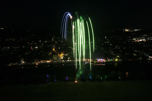 Foto: Kornlupferfest Offenau Feuerwerk