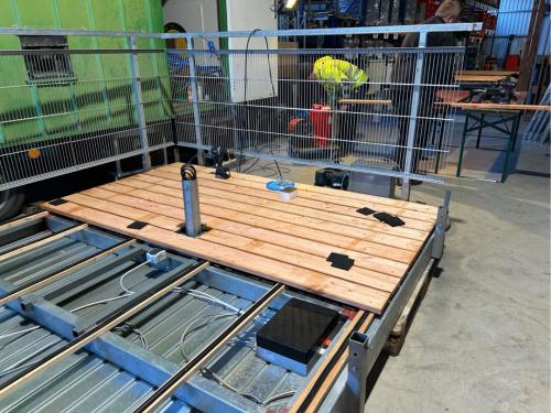 Bau Dachterrasse Gyros